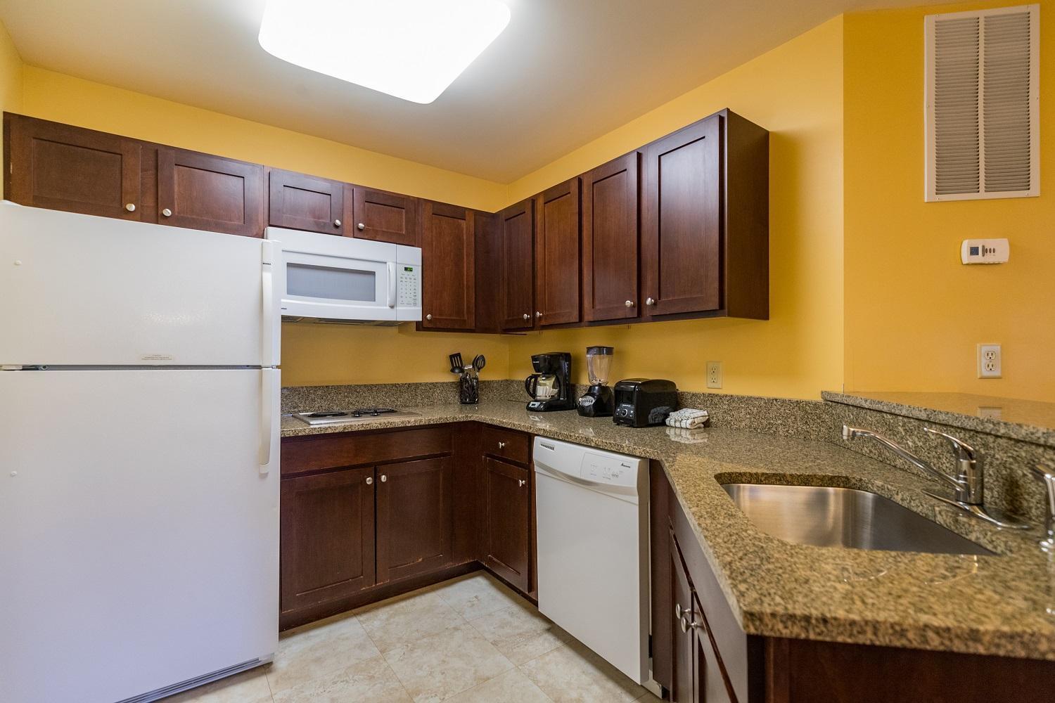 Vacation Village In The Berkshires Hancock Room photo A typical kitchen in a Residence Inn