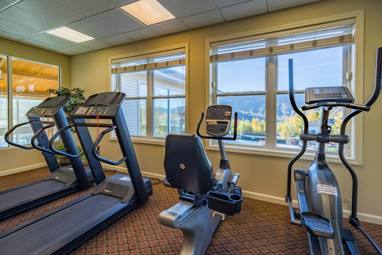 Vacation Village In The Berkshires Hancock Exterior photo The gym at the Lodge at Whitefish