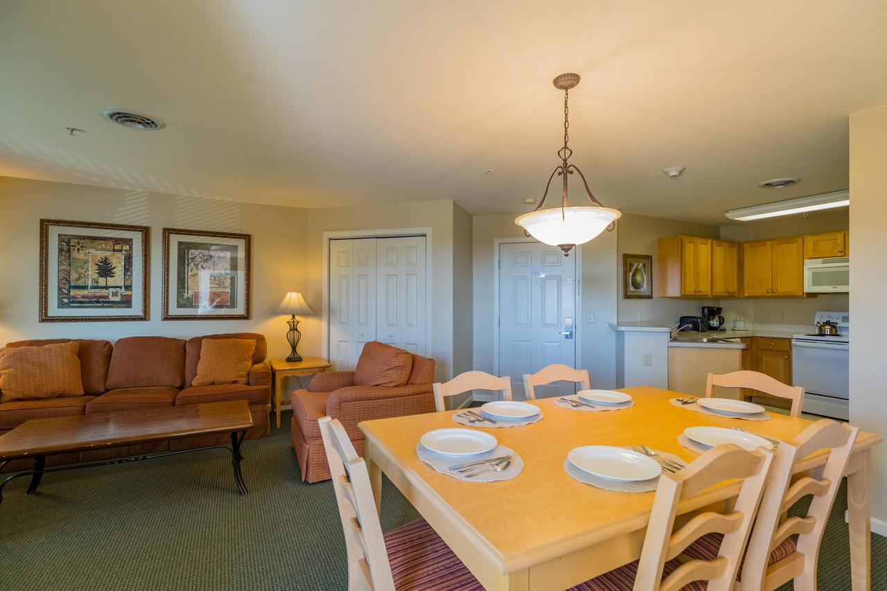 Vacation Village In The Berkshires Hancock Exterior photo A typical living room and kitchen in a two-bedroom villa at Disney's Old Faithful Inn